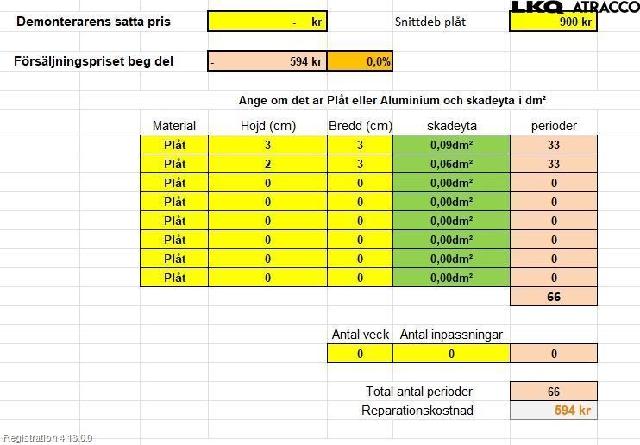 Dør 4D Bak Venstre – bilde 2