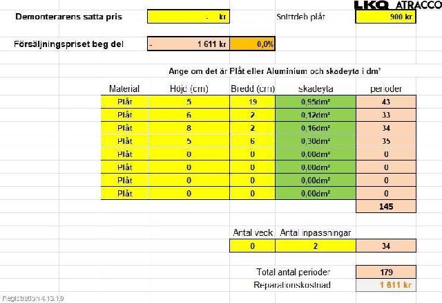 Dør 4D Foran Venstre – bilde 2