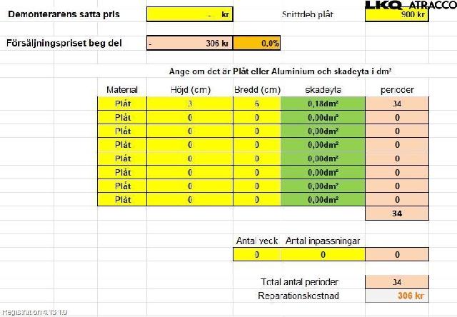 Dør 4D Foran Venstre – bilde 2