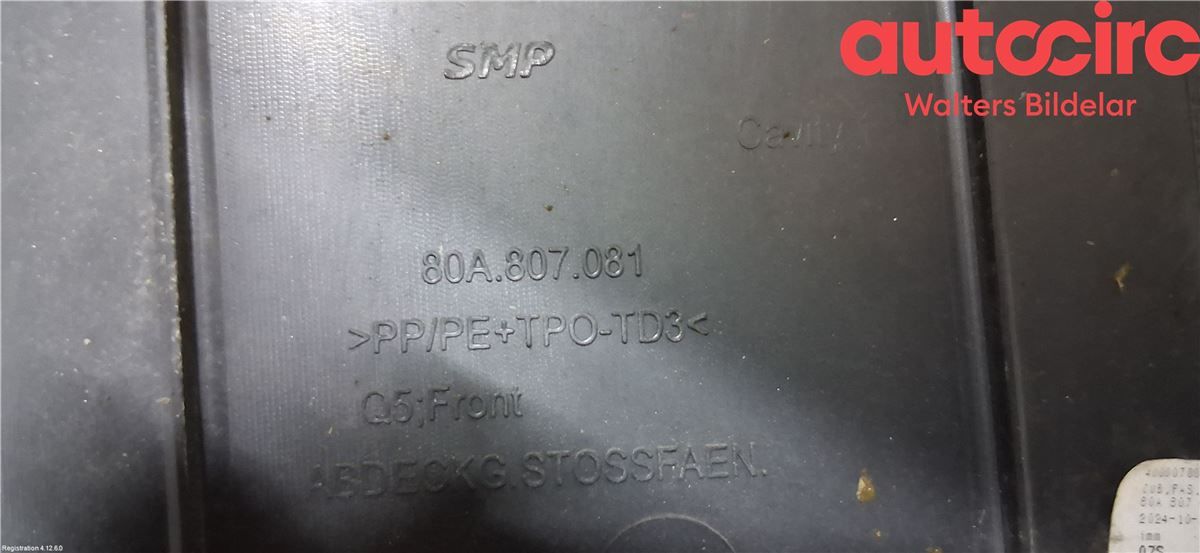 Visker Deksel/Øvre Torpedoplat – bilde 3
