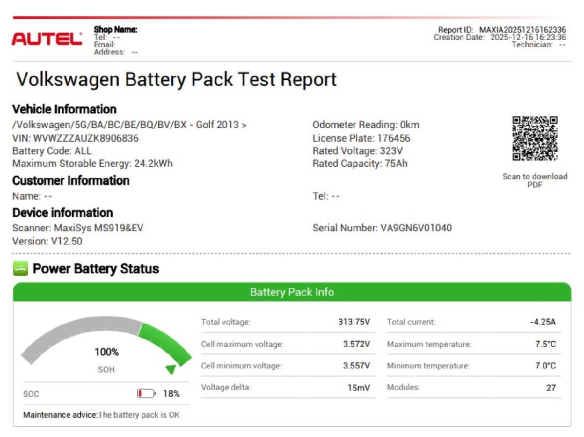 Batteri Høyspenning – bilde 2
