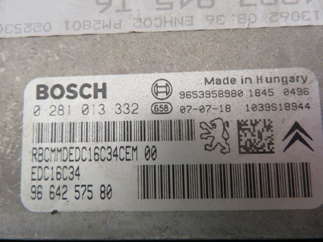 Styreenhet Motor (ECU) Diesel – bilde 5
