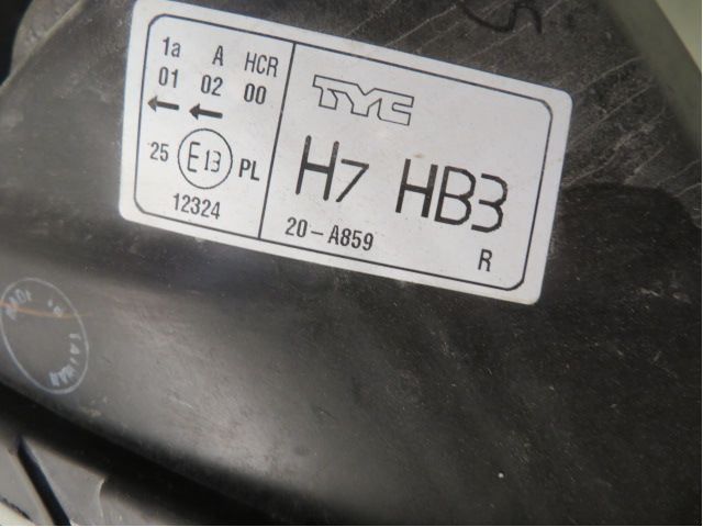 Frontlykt Høyre – bilde 4