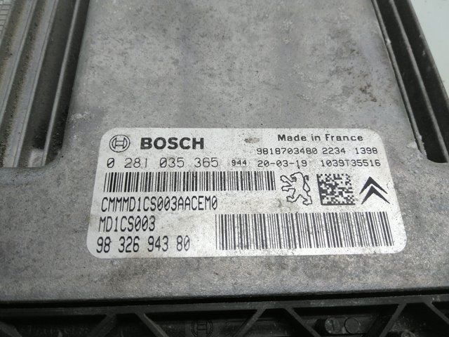 Styreenhet Motor (ECU) Diesel – bilde 3