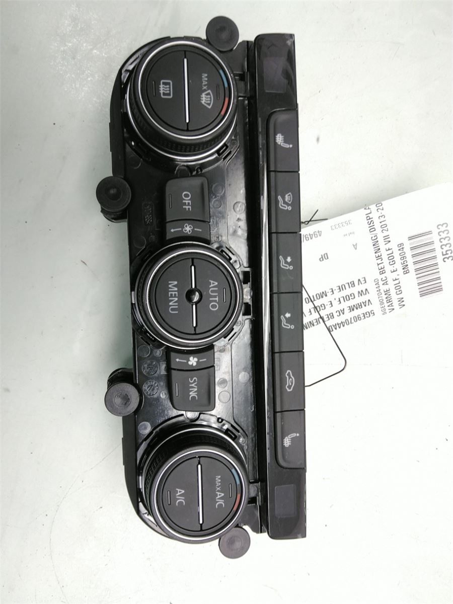 Varme AC Betjening/Display – bilde 1
