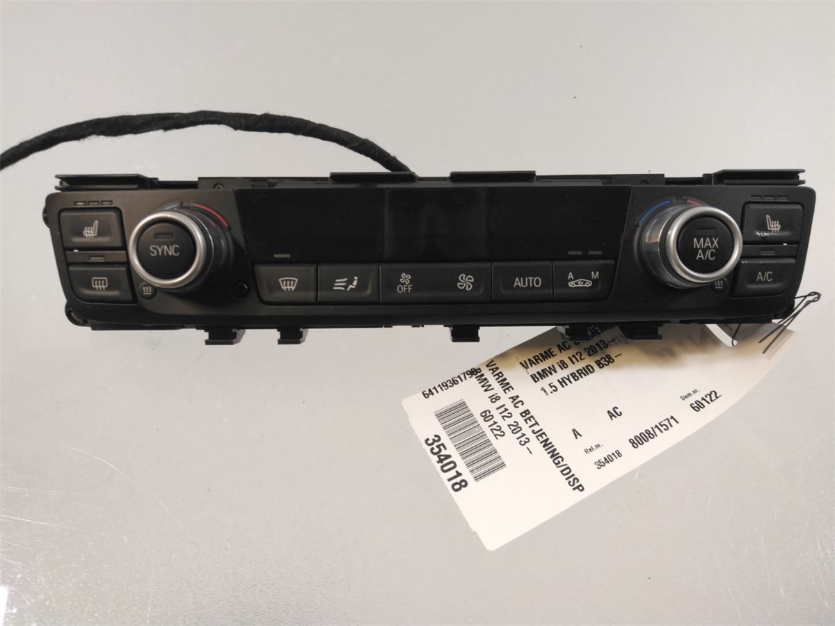 Varme AC Betjening/Display – bilde 1
