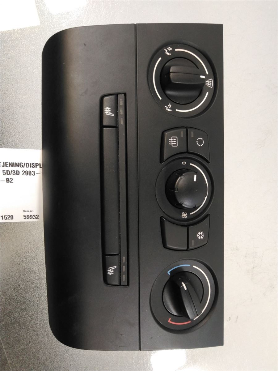 Varme AC Betjening/Display – bilde 1