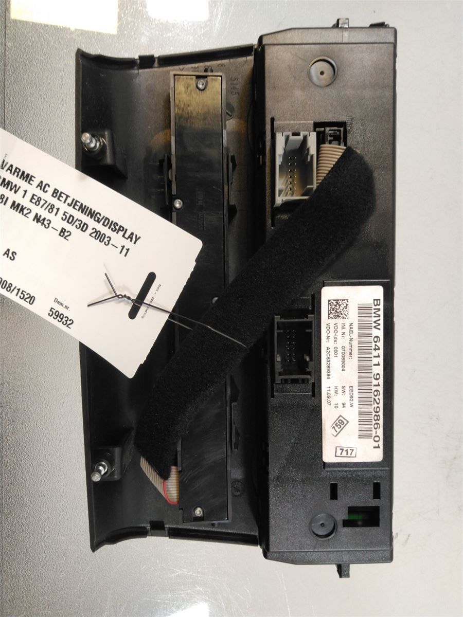 Varme AC Betjening/Display – bilde 2