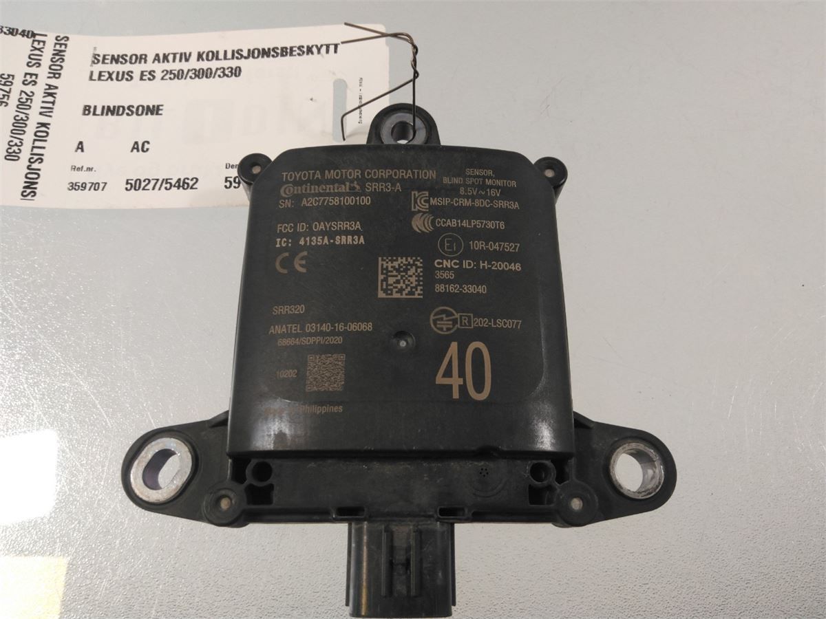 Sensor Aktiv Kollisjonsbeskytt – bilde 1
