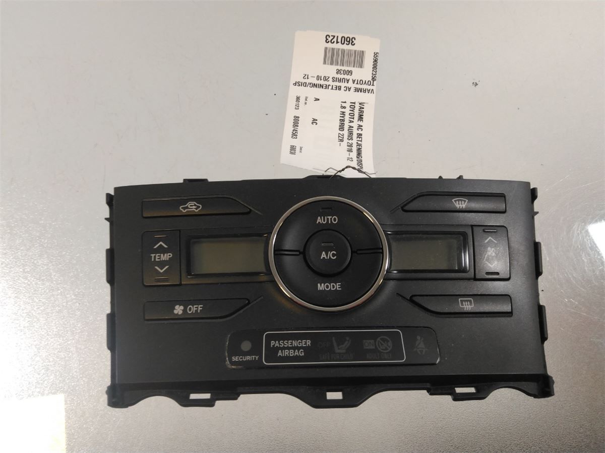 Varme AC Betjening/Display – bilde 1