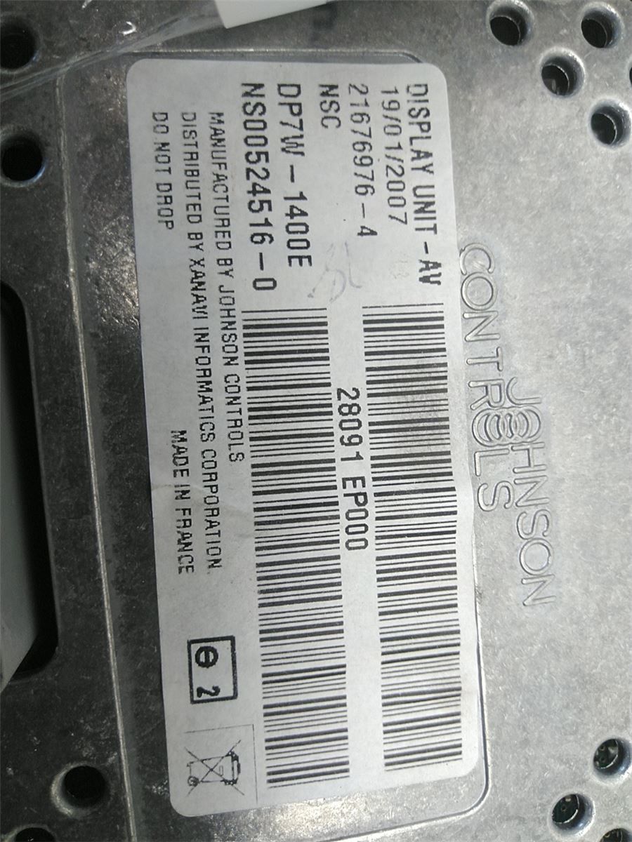 Instr. Multifunksjonsdisplay – bilde 1