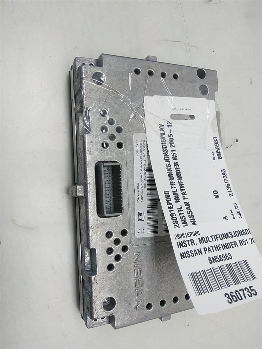 Instr. Multifunksjonsdisplay – bilde 2
