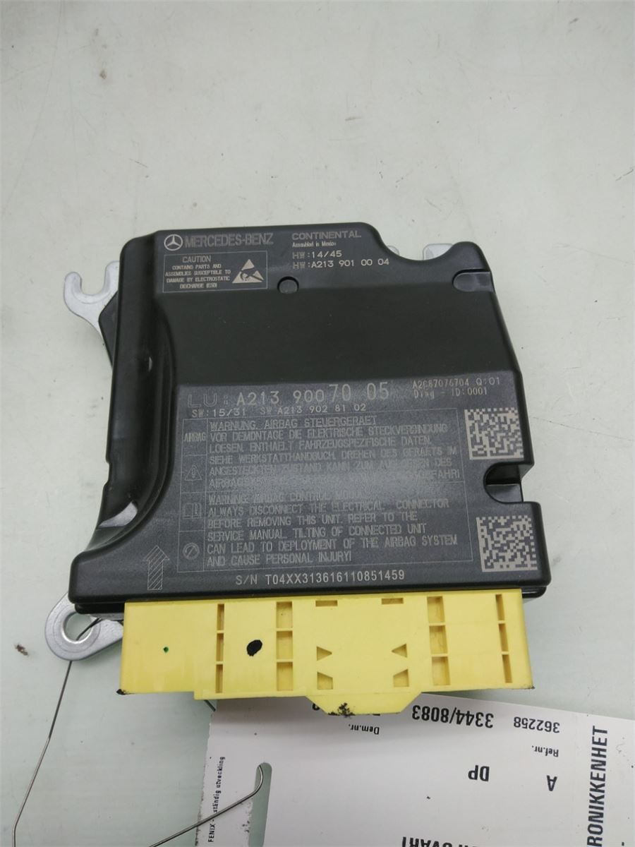 Airbag Elektronikkenhet – bilde 1