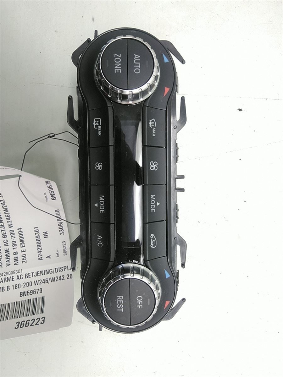Varme AC Betjening/Display – bilde 1