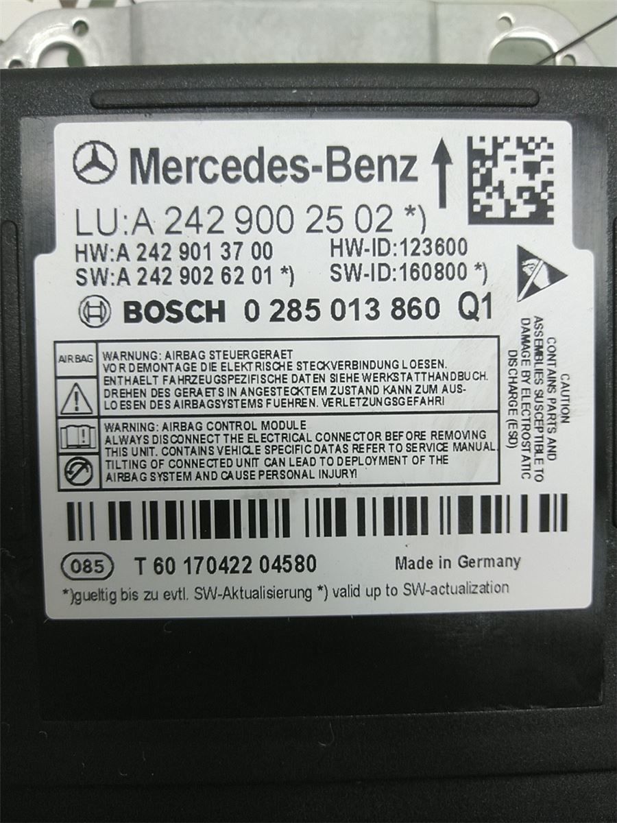 Airbag Elektronikkenhet – bilde 3