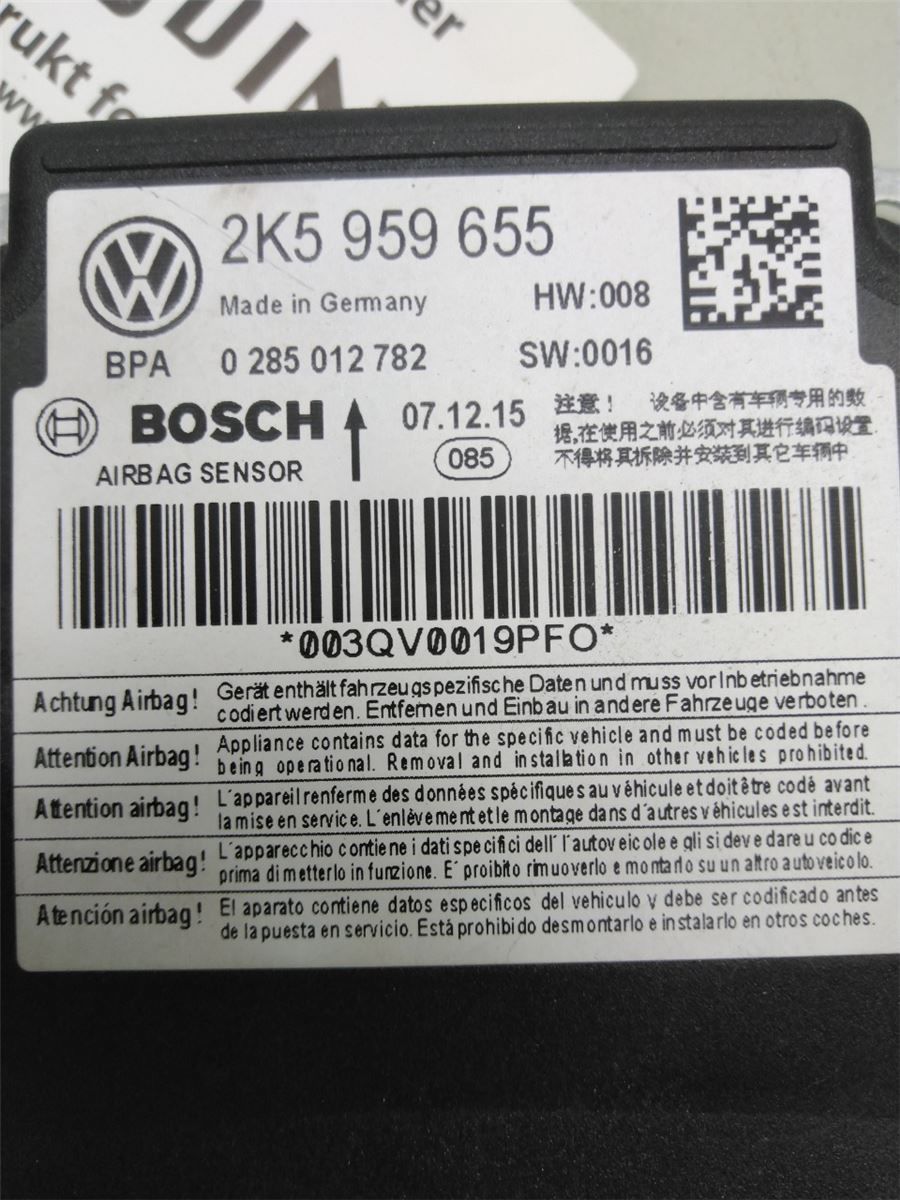 Airbag Elektronikkenhet – bilde 3