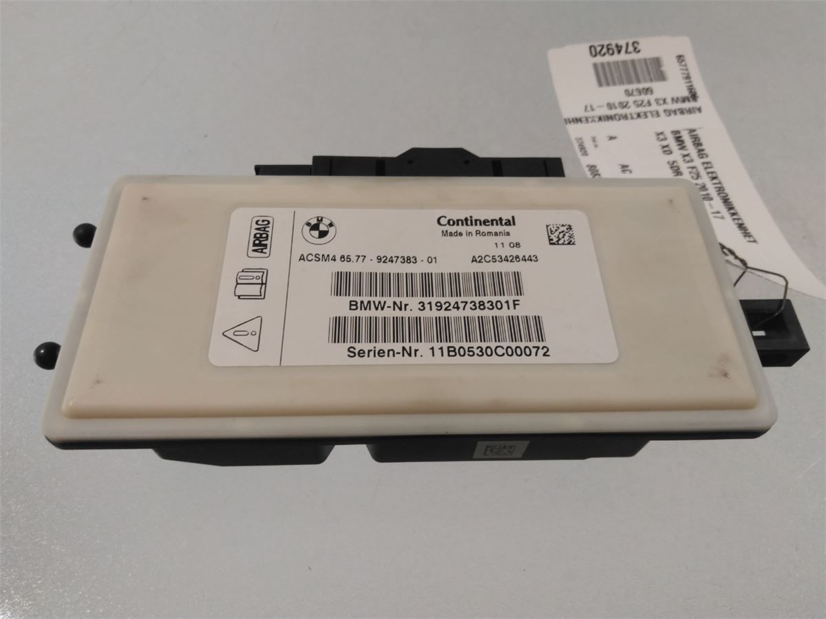 Airbag Elektronikkenhet – bilde 2