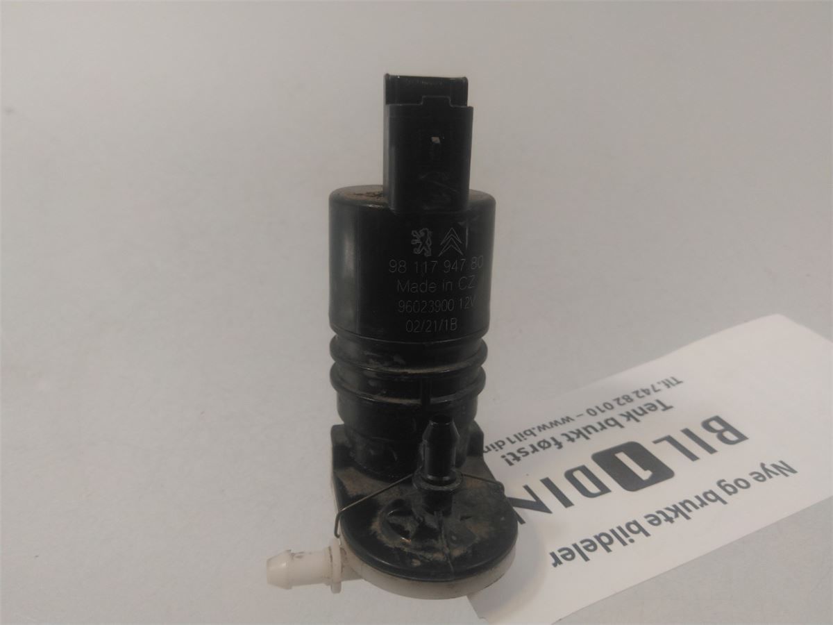 Spylerpumpe Frontrute – bilde 1