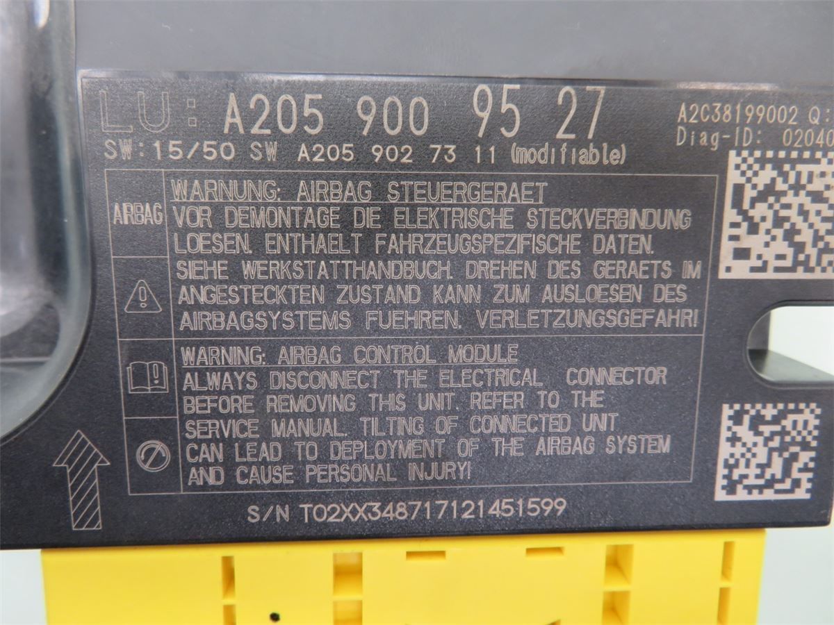 Airbag Elektronikkenhet – bilde 3