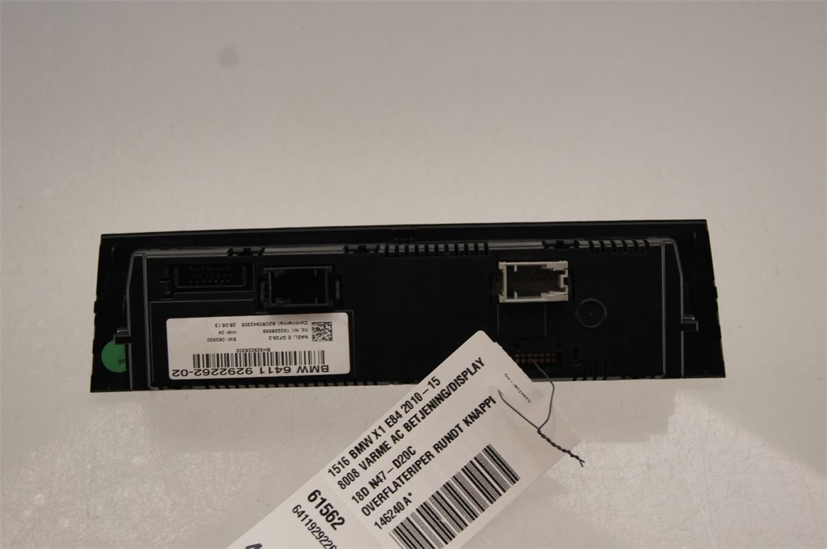 Varme AC Betjening/Display – bilde 1