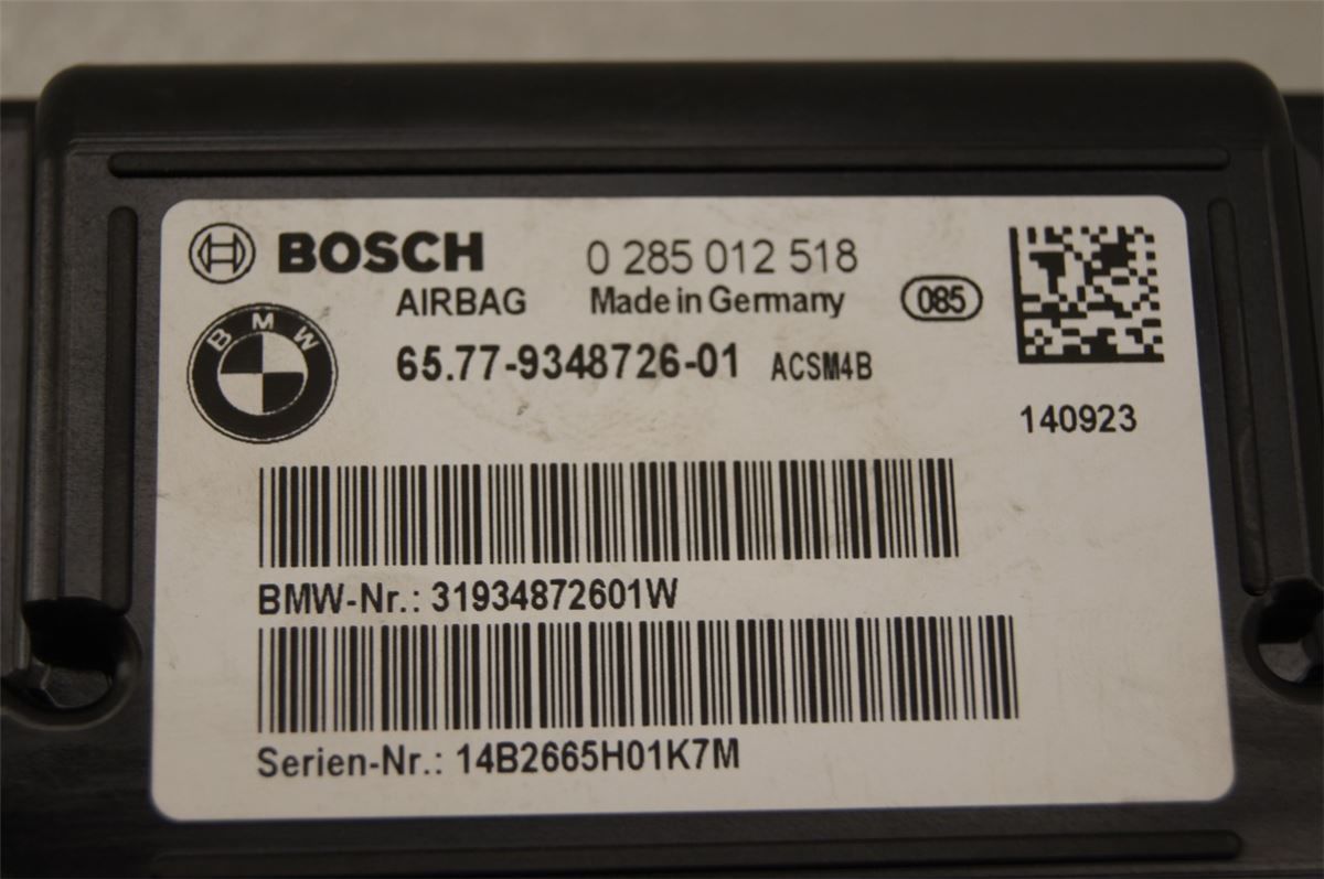 Airbag Elektronikkenhet – bilde 2