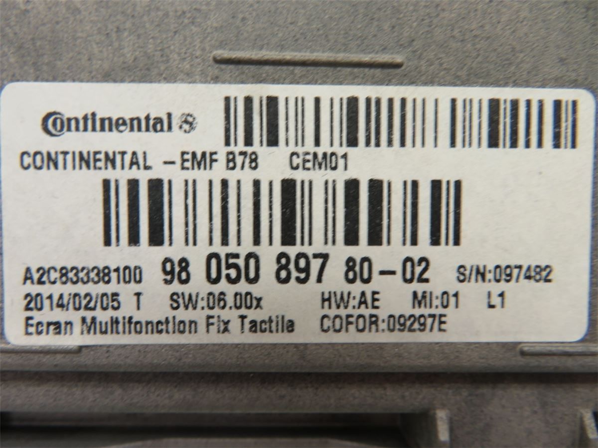 Instr. Multifunksjonsdisplay – bilde 3