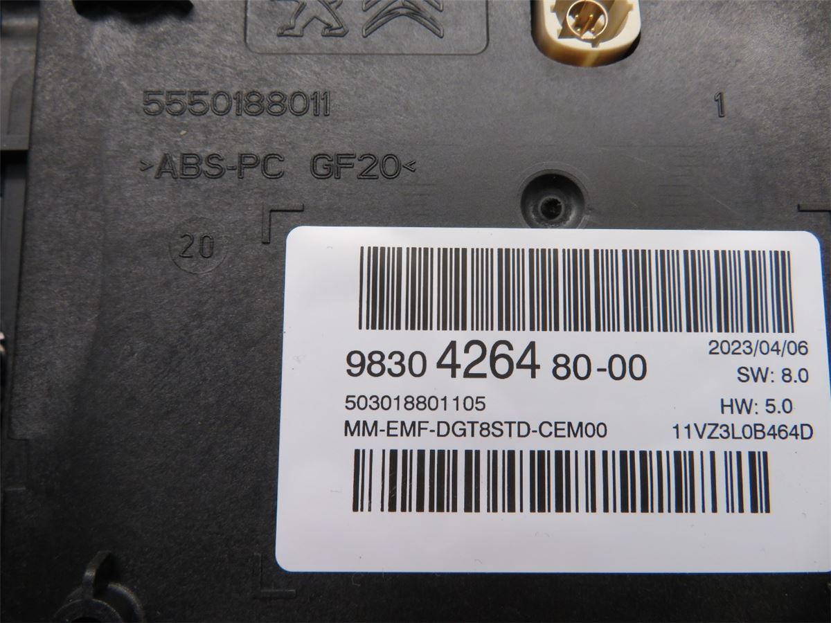 Instr. Multifunksjonsdisplay – bilde 3