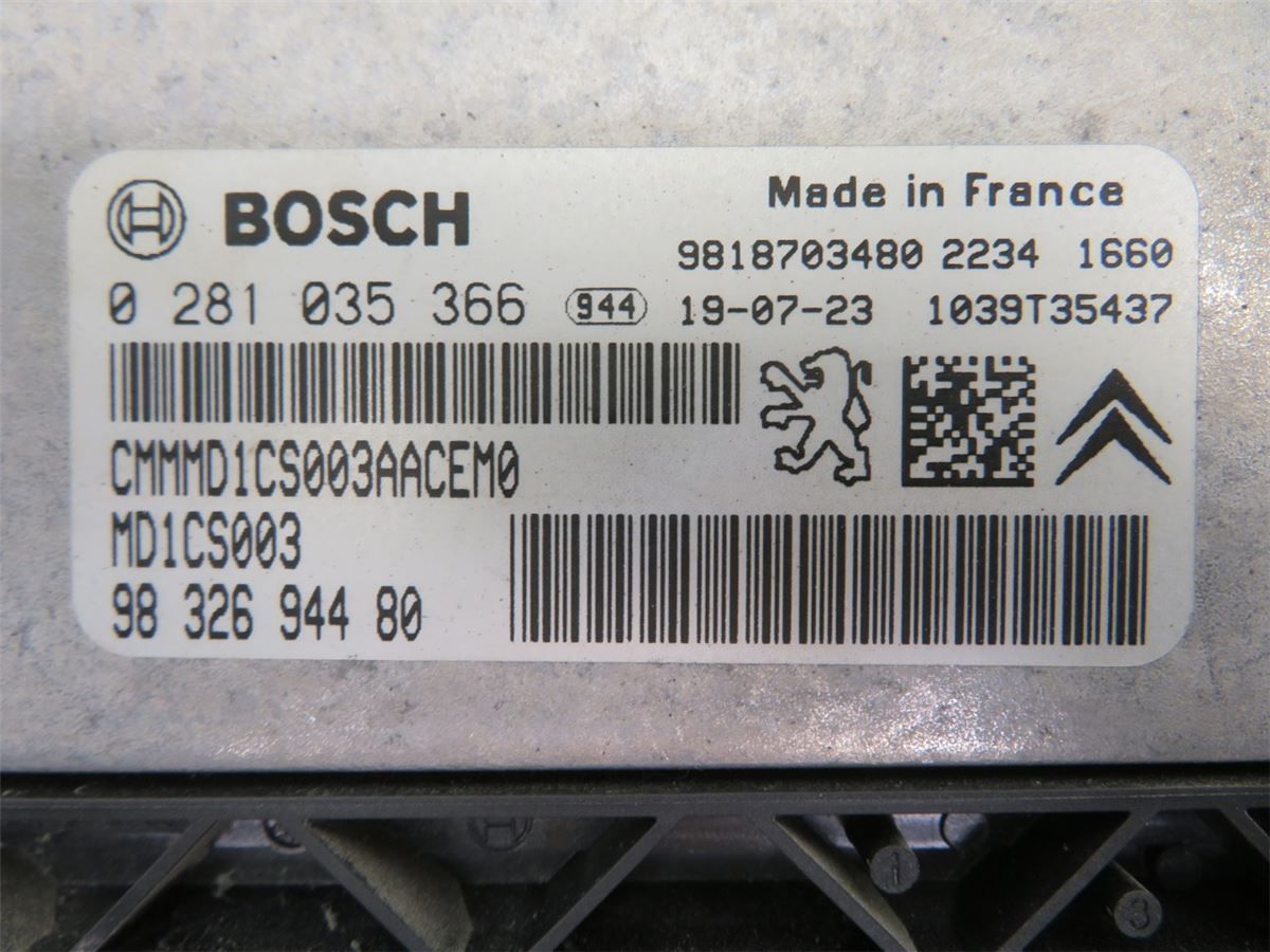 Styreenhet Motor (ECU) Bensin – bilde 1