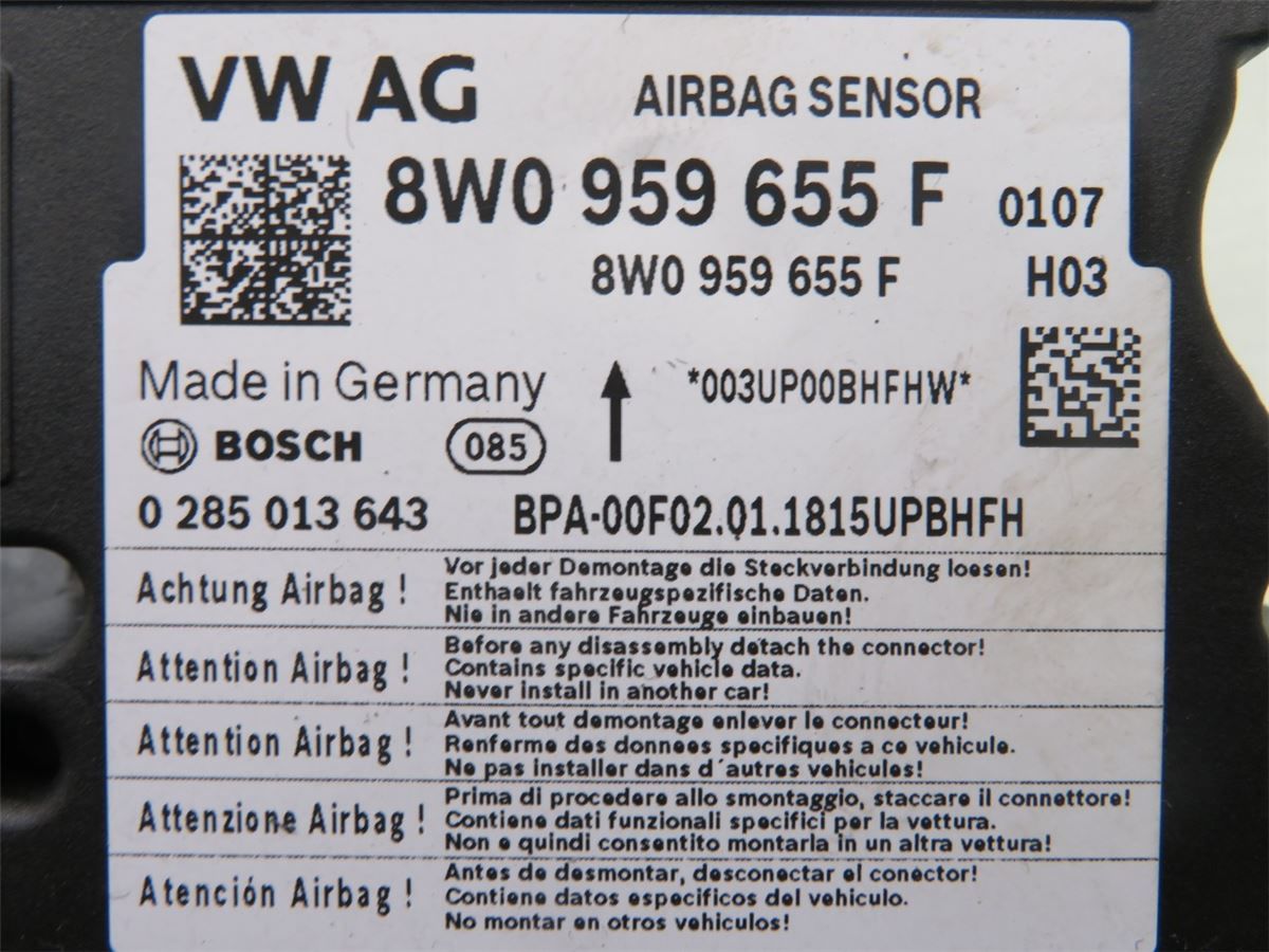 Airbag Elektronikkenhet – bilde 2