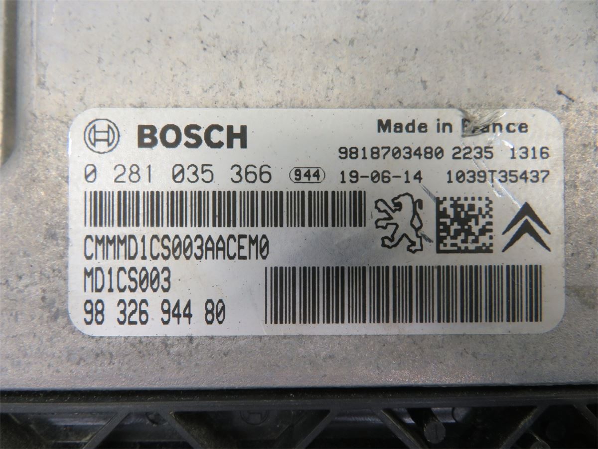 Styreenhet Motor (ECU) Diesel – bilde 3