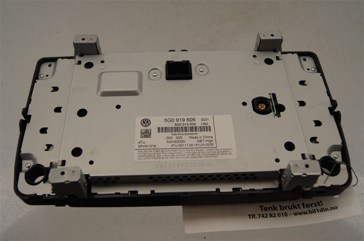 Instr. Multifunksjonsdisplay – bilde 2