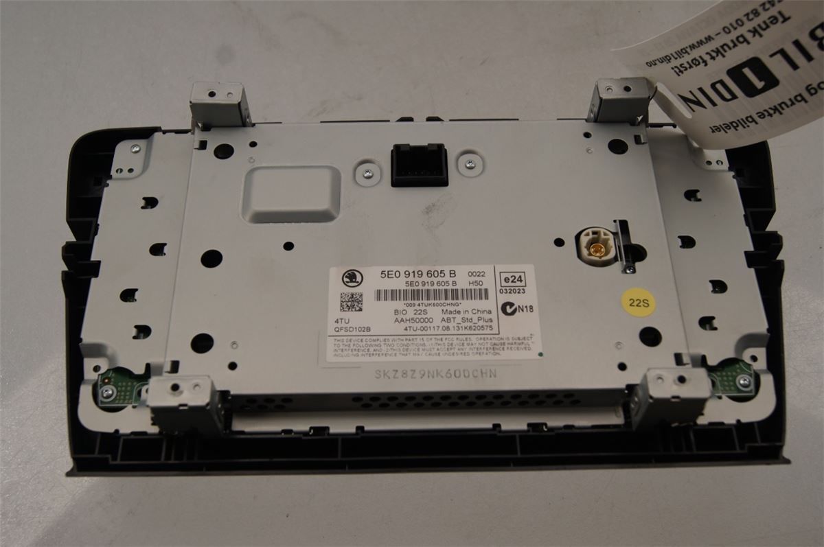 Instr. Multifunksjonsdisplay – bilde 2