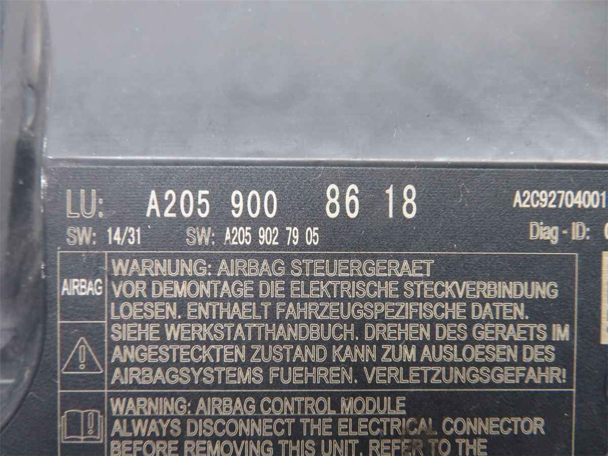 Airbag Elektronikkenhet – bilde 3