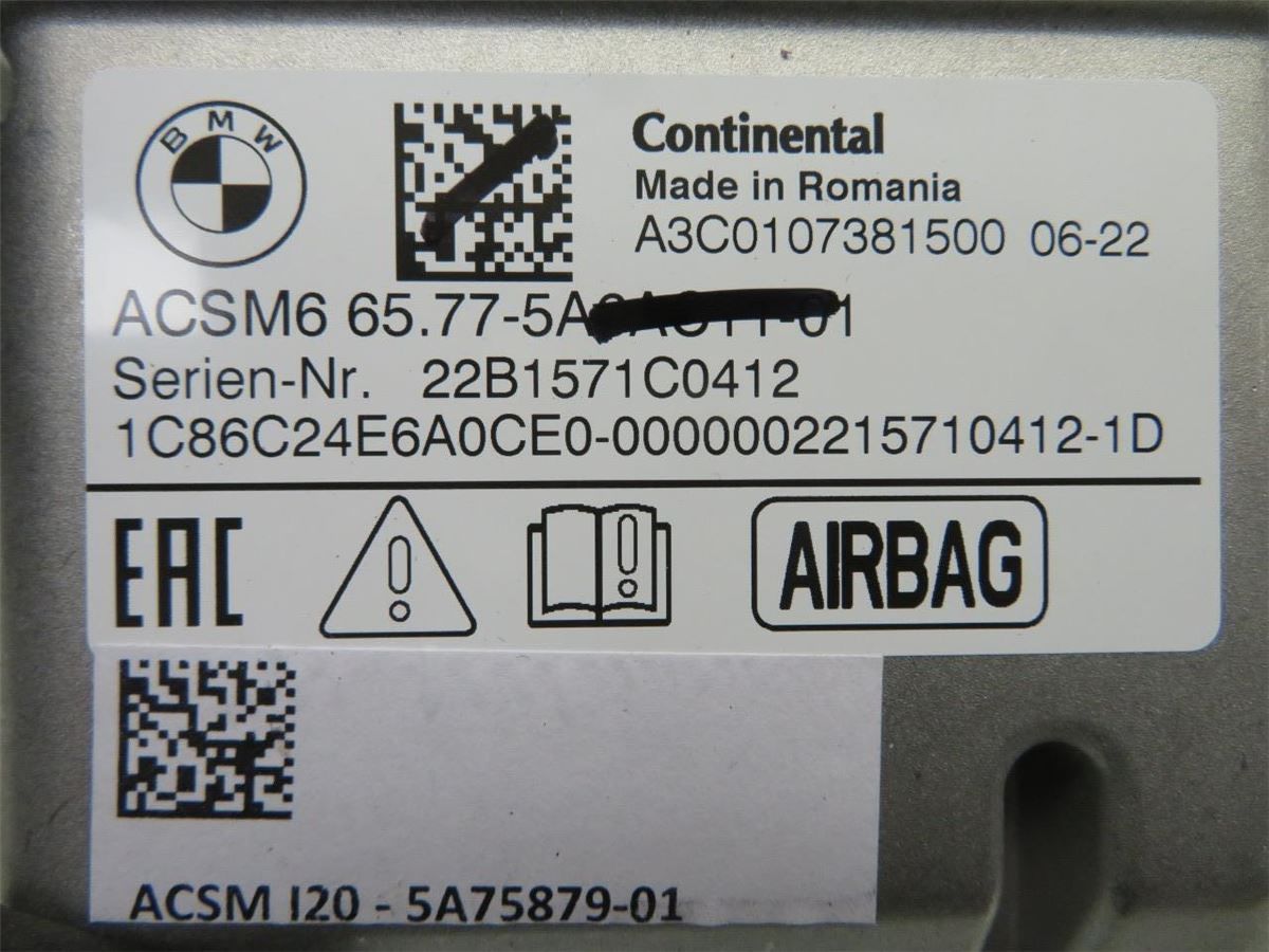 Airbag Elektronikkenhet – bilde 2