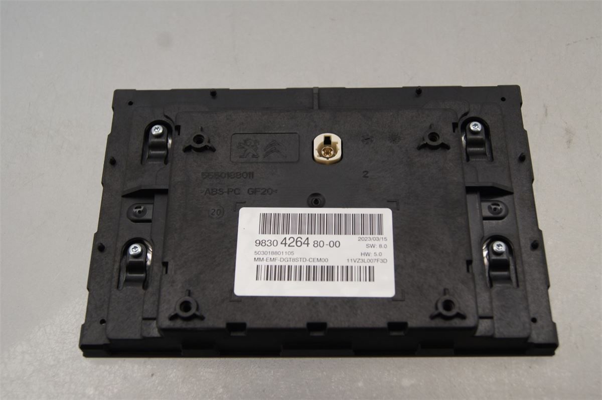 Instr. Multifunksjonsdisplay – bilde 1
