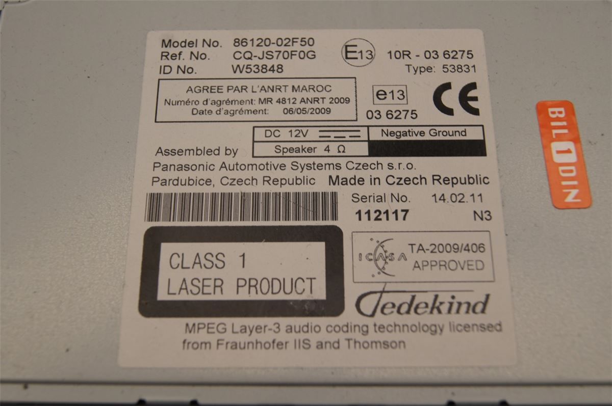 Stereo Radio Med CD – bilde 1