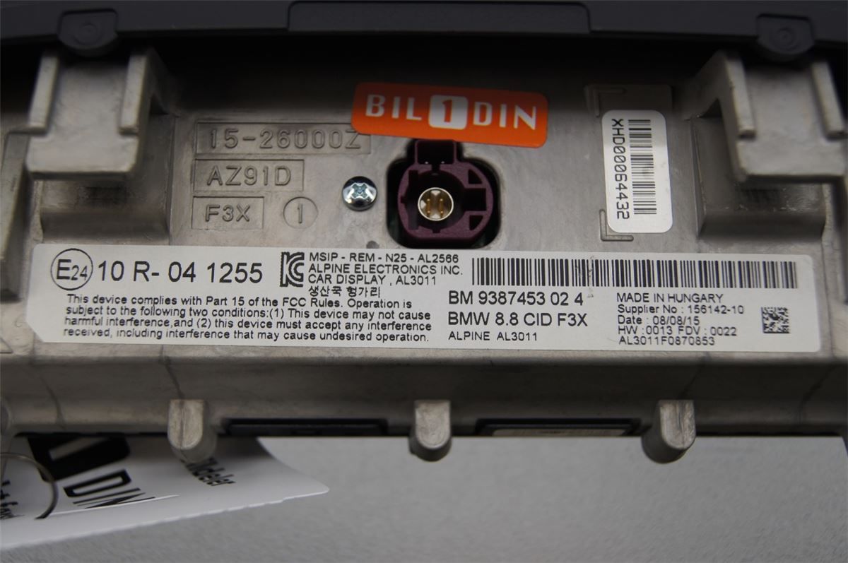 Instr. Multifunksjonsdisplay – bilde 3