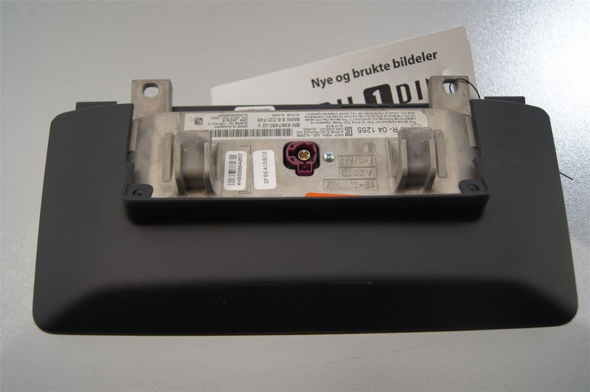 Instr. Multifunksjonsdisplay – bilde 2