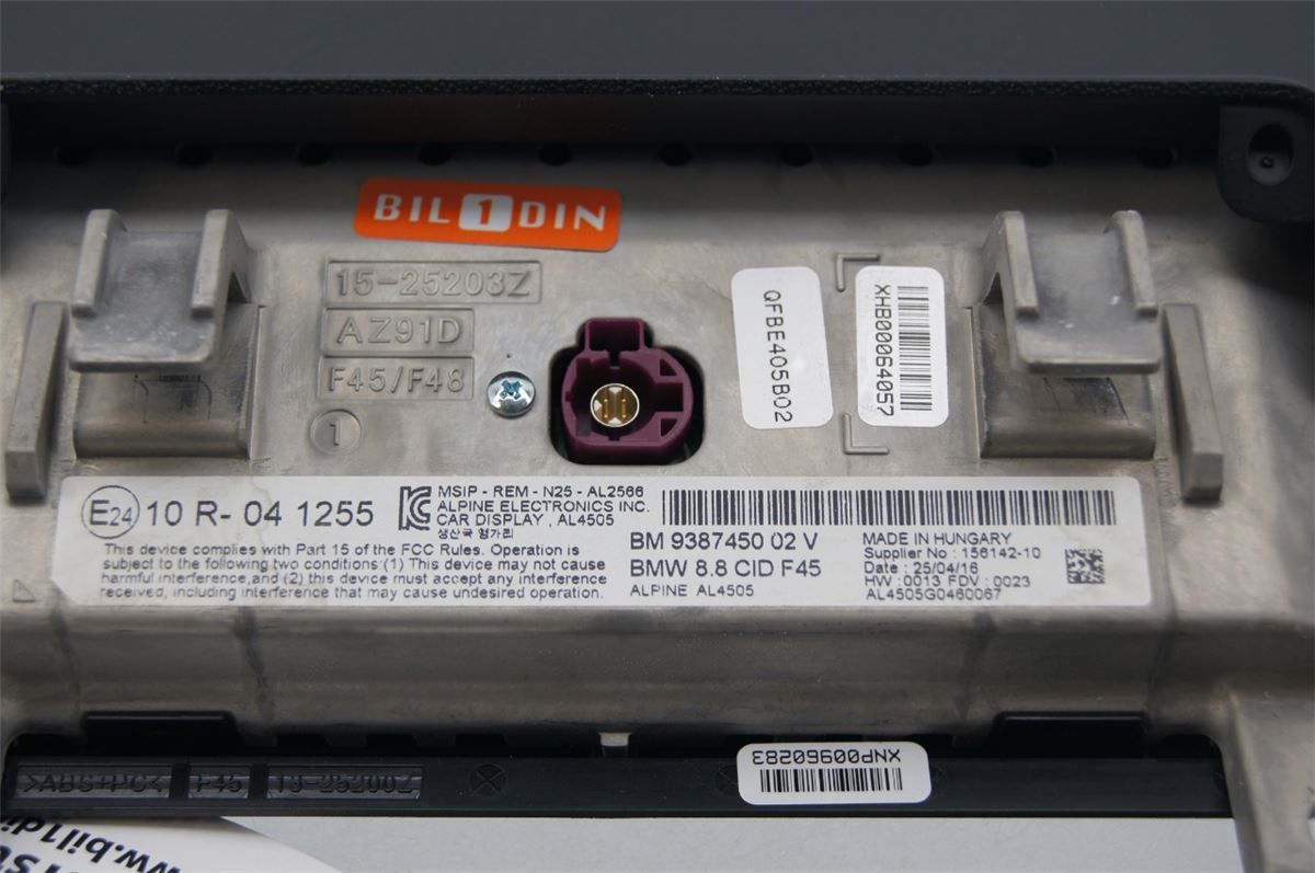 Instr. Multifunksjonsdisplay – bilde 3
