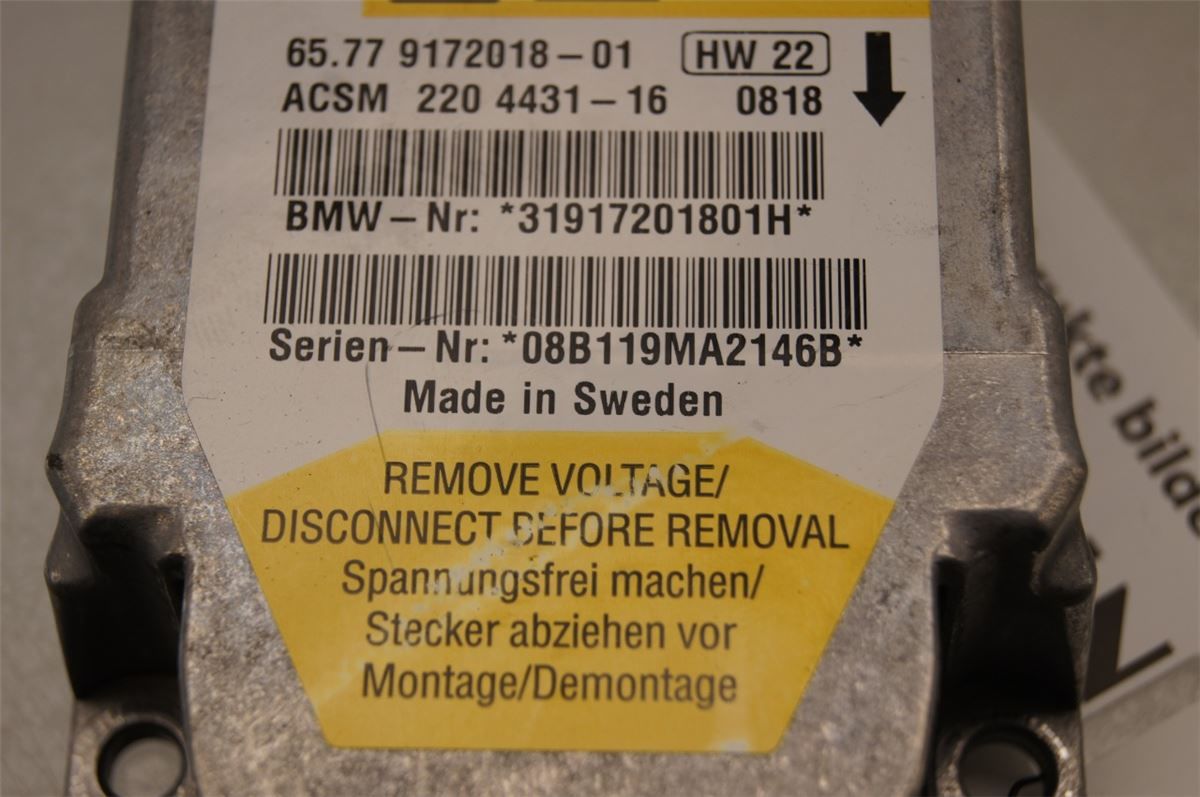 Airbag Elektronikkenhet – bilde 2