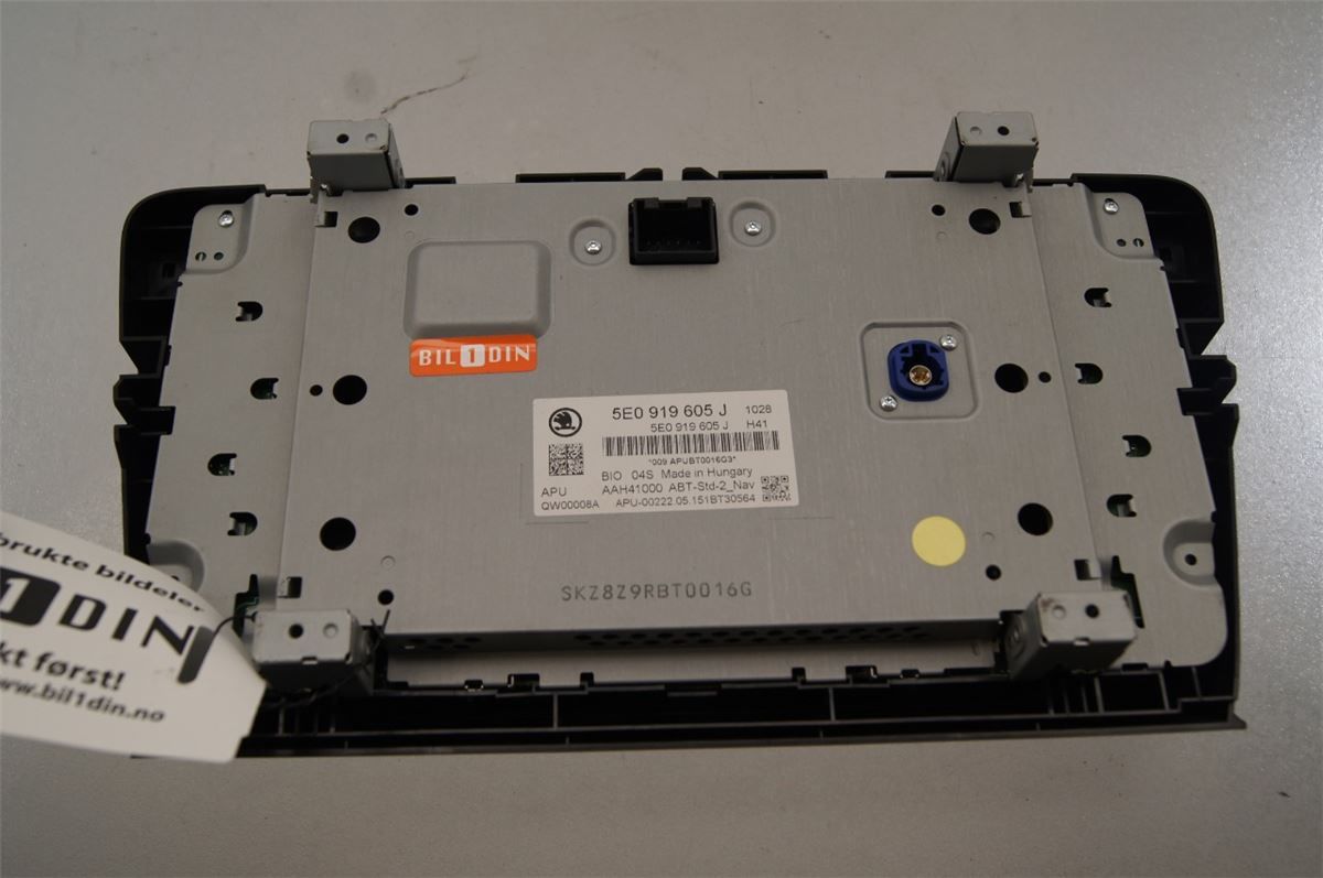 Instr. Multifunksjonsdisplay – bilde 1