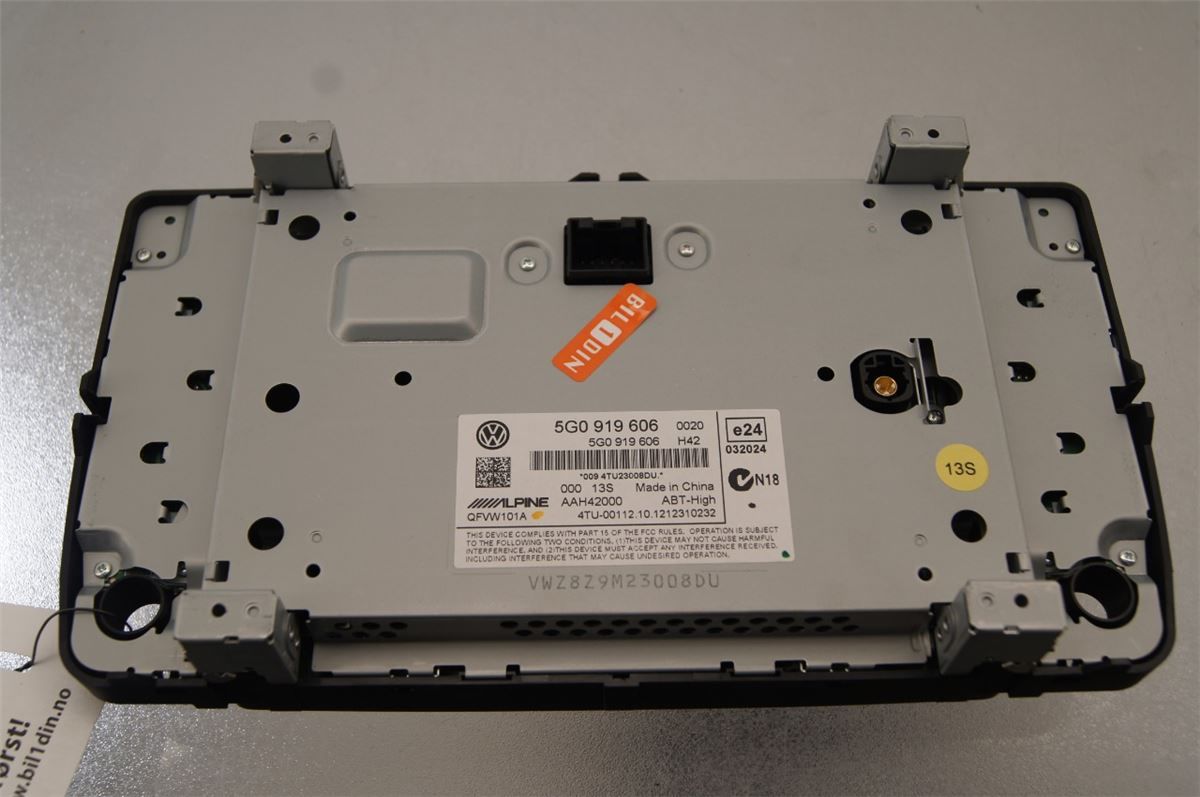 Instr. Multifunksjonsdisplay – bilde 2