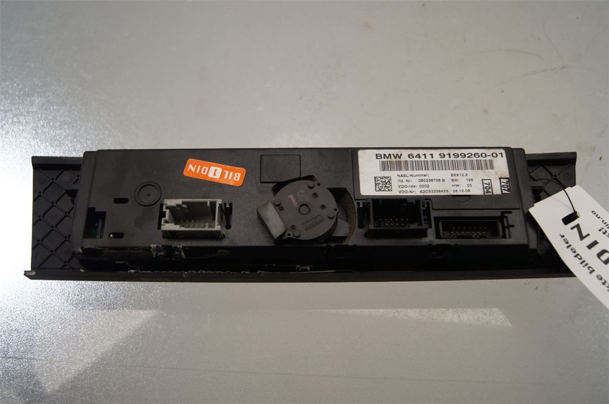 Varme AC Betjening/Display – bilde 1