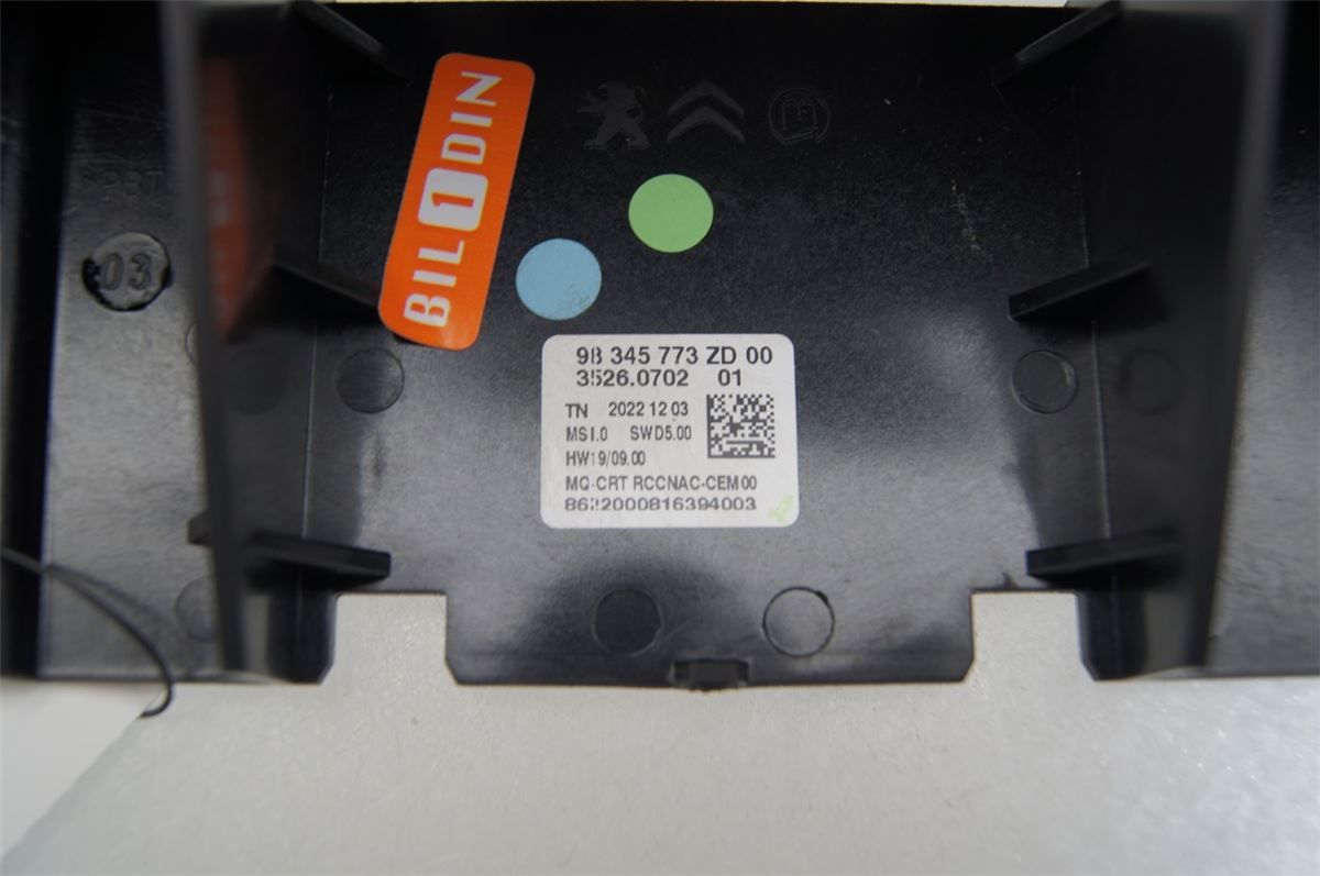 Instr. Multifunksjonsdisplay – bilde 3