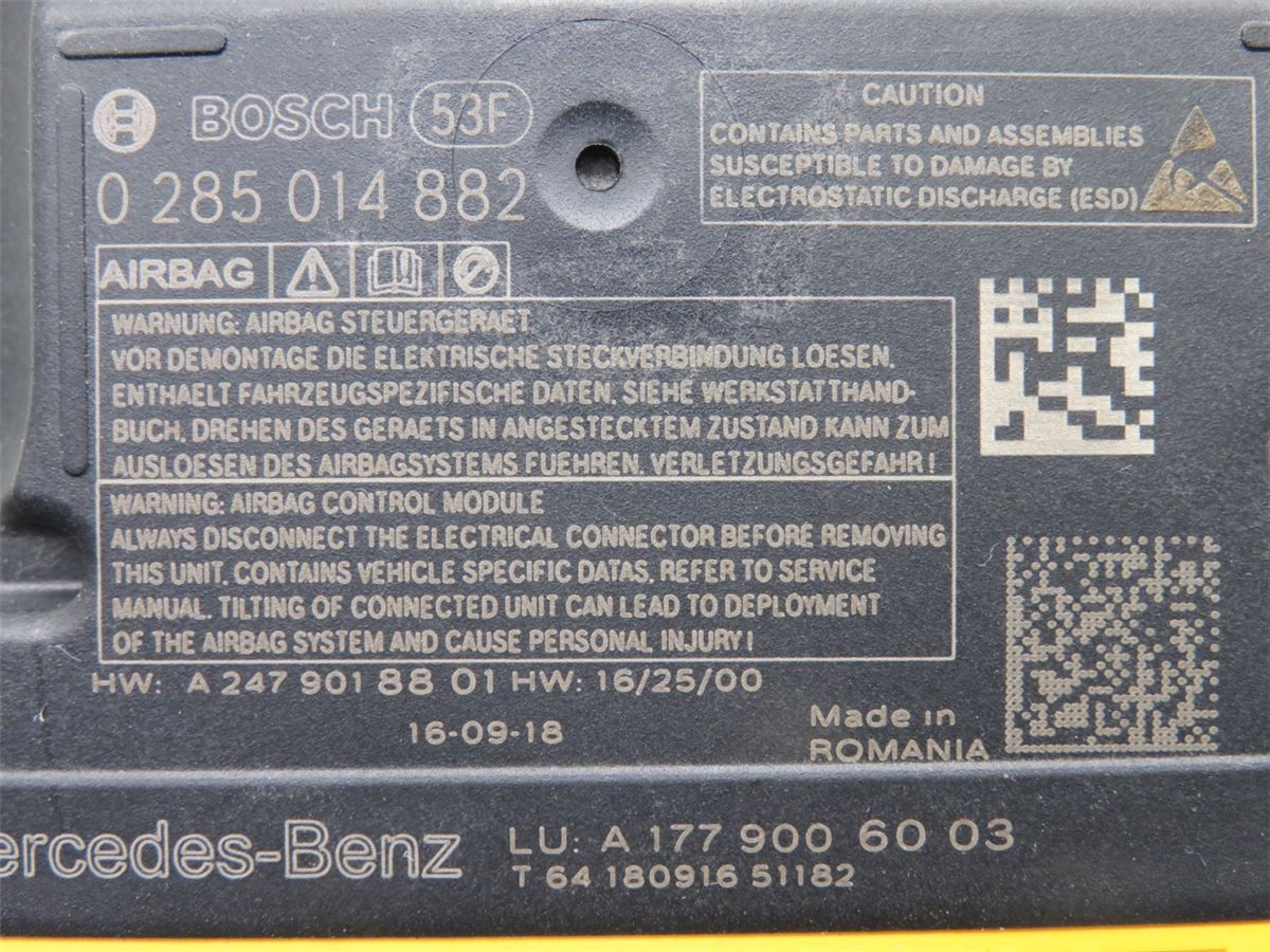 Airbag Elektronikkenhet – bilde 3