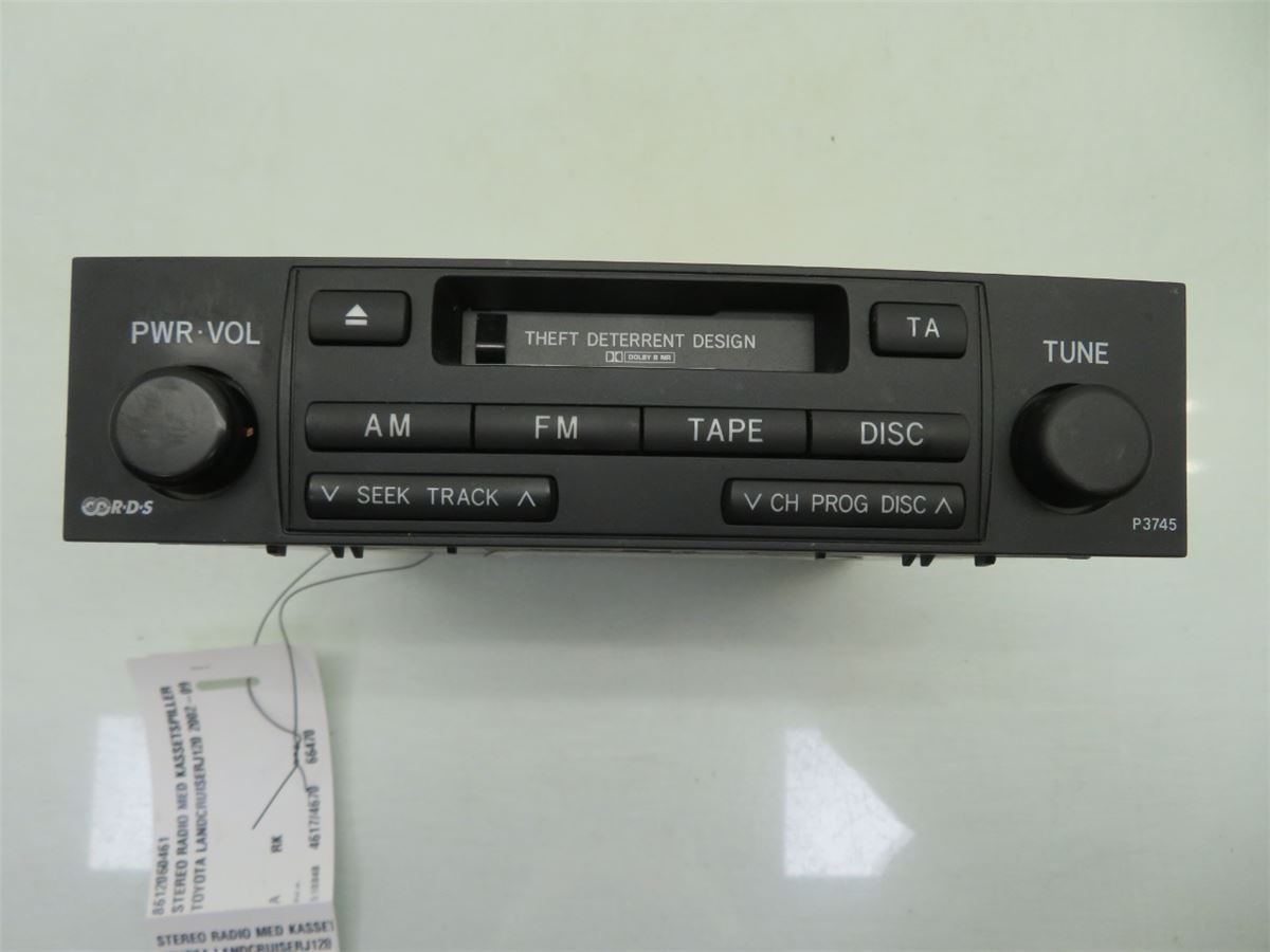 Stereo Radio Med Kassetspiller – bilde 3