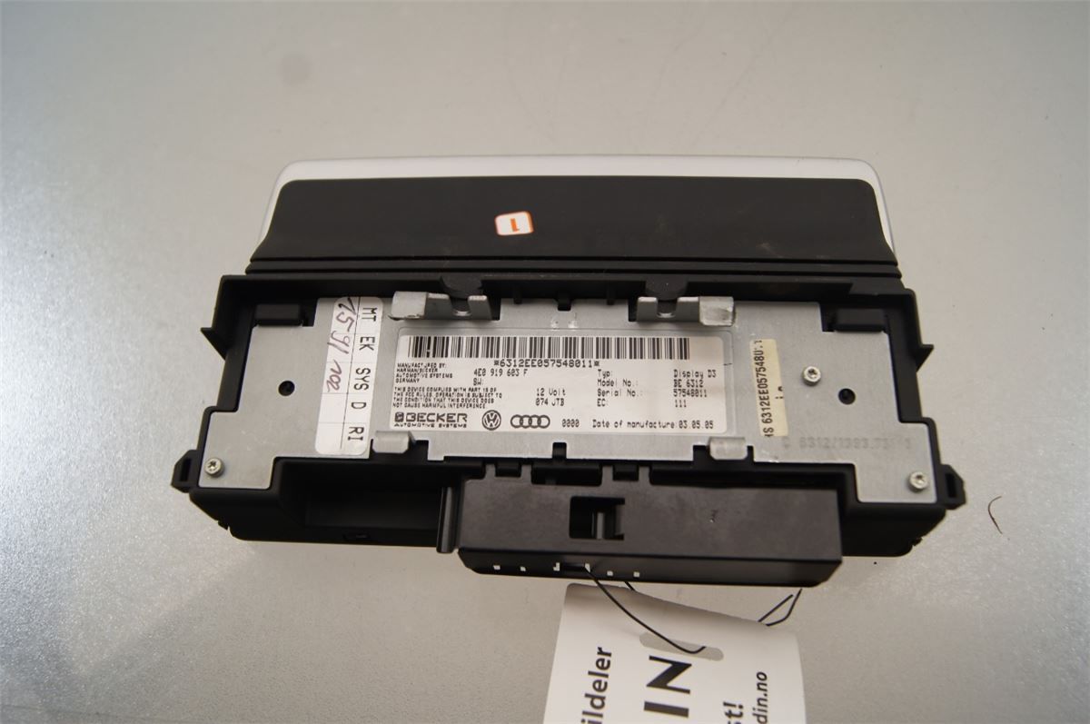 Instr. Multifunksjonsdisplay – bilde 3