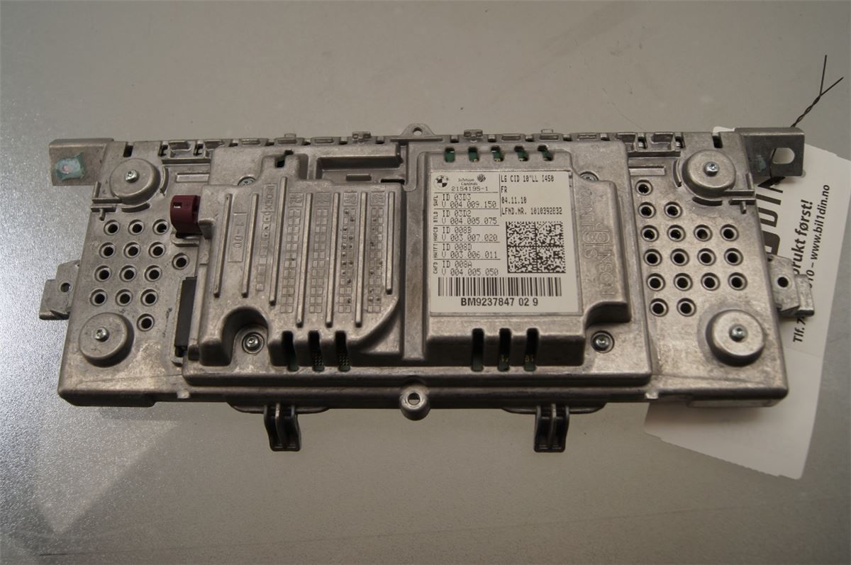 Instr. Multifunksjonsdisplay – bilde 3