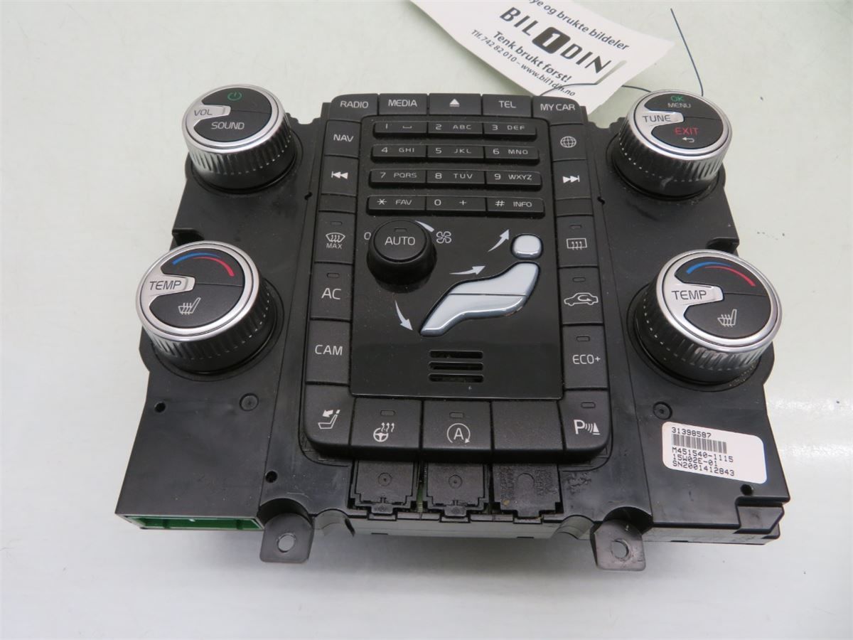 Varme AC Betjening/Display – bilde 1