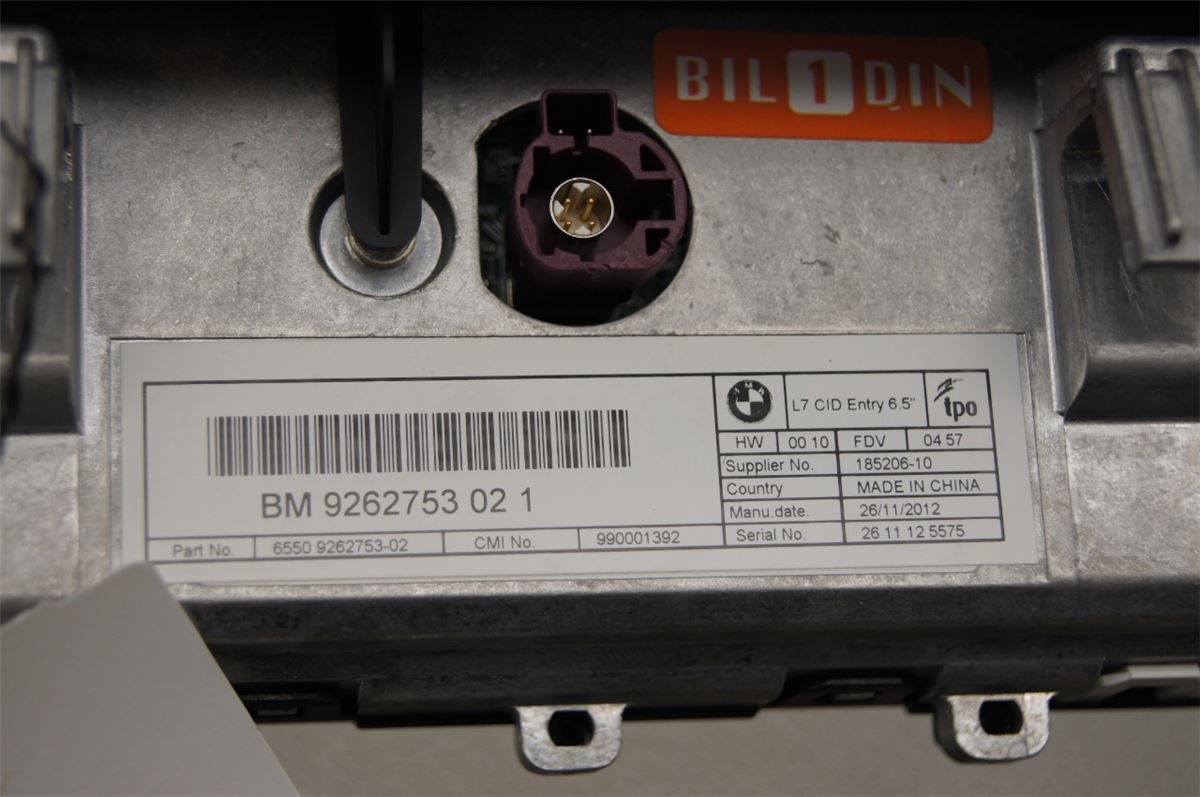 Instr. Multifunksjonsdisplay – bilde 3
